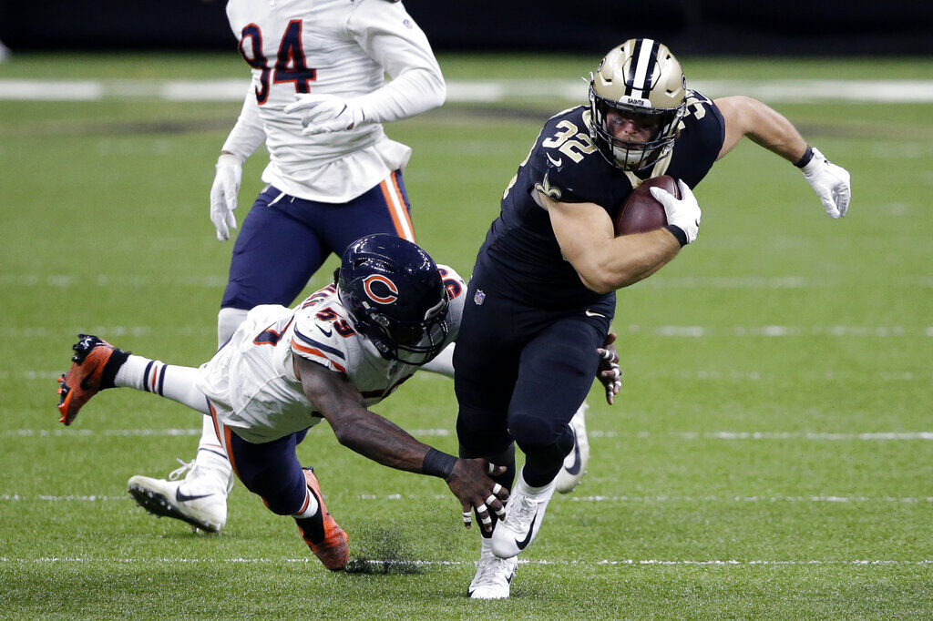 APTOPIX Bears Saints Football
